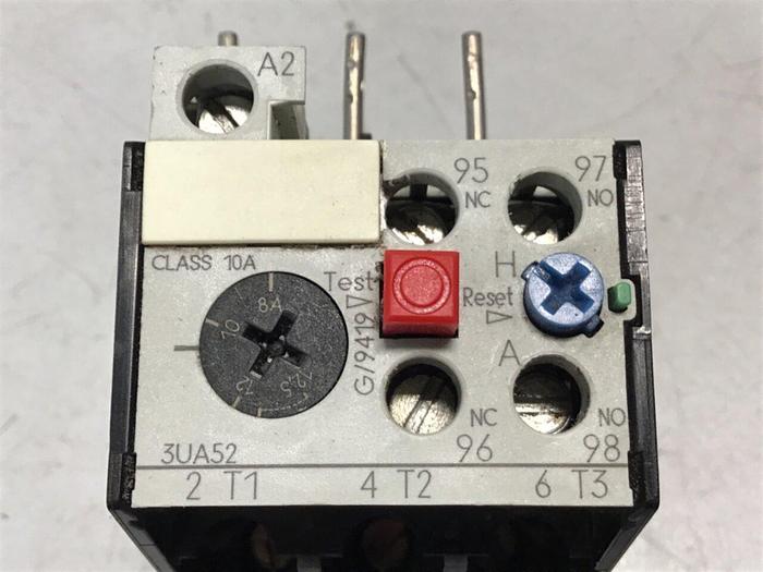 Used SIEMENS Overload Relay 3UA52 00-1K #123233