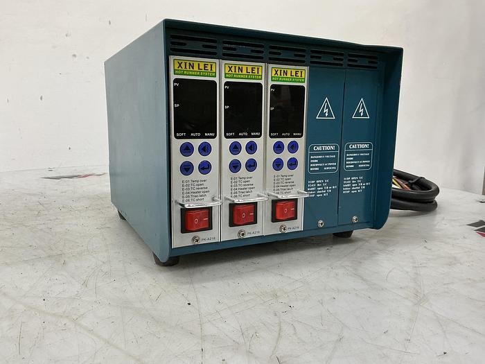 Used METAL FABRICATOR 3 ZONE HOT RUNNER