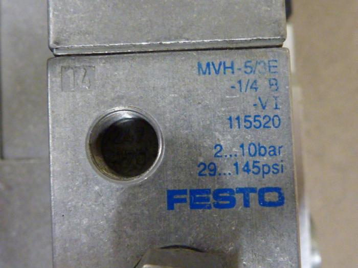 Used FESTO Control Block / Valve Terminal IFB8-02 #52804