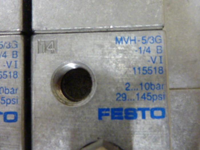 Used FESTO Control Block / Valve Terminal IFB8-02 #52775