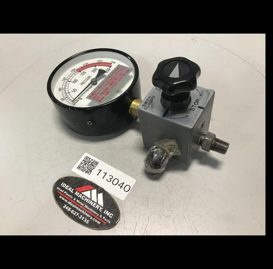 Used NISSEI Hydraulic Presser Gauge 7722412 Used