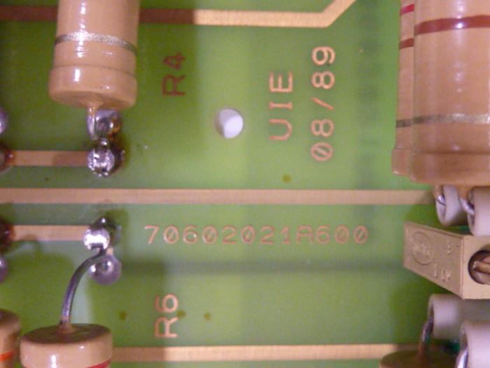 Used AEG Circuit Board 706021A600 #53408