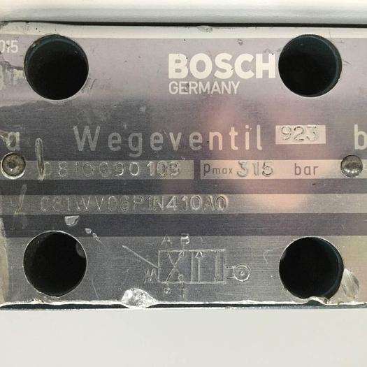 Used BOSCH Hydraulic Limit Switch 0 810 090 109 #92283