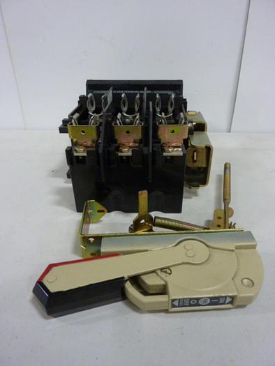 Used ALLEN BRADLEY 60 Amp Disconnect Switch 1494V-DS60 SER A #57451