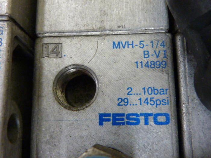 Used FESTO Control Block / Valve Terminal IFB8-02 #52844