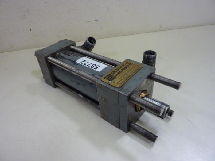 Used AM-DYN-IC FLUID POWER INC. Hydraulic Cylinder 25X4X1 WJ4 #58772