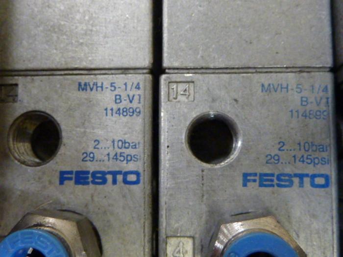 Used FESTO Control Block / Valve Terminal IFB8-02 #52874