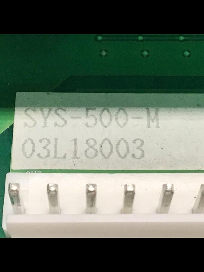 Used SYSCO Display Control Panel SYS-500 USED