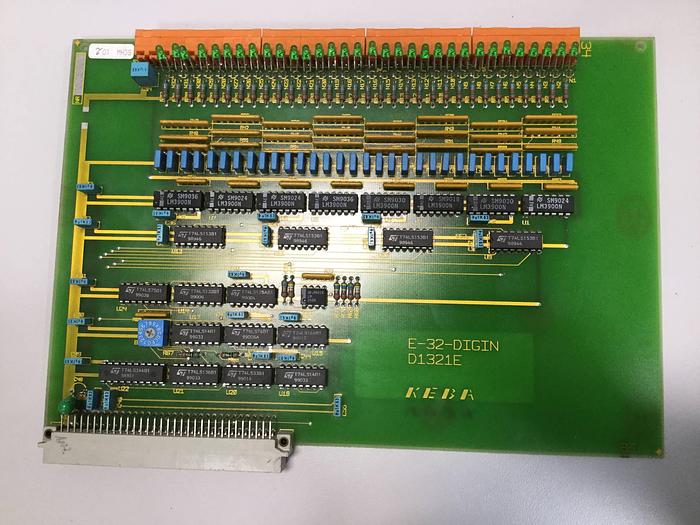Used KEBA Engel Circuit Board E-32-DIGIN D1321E Used