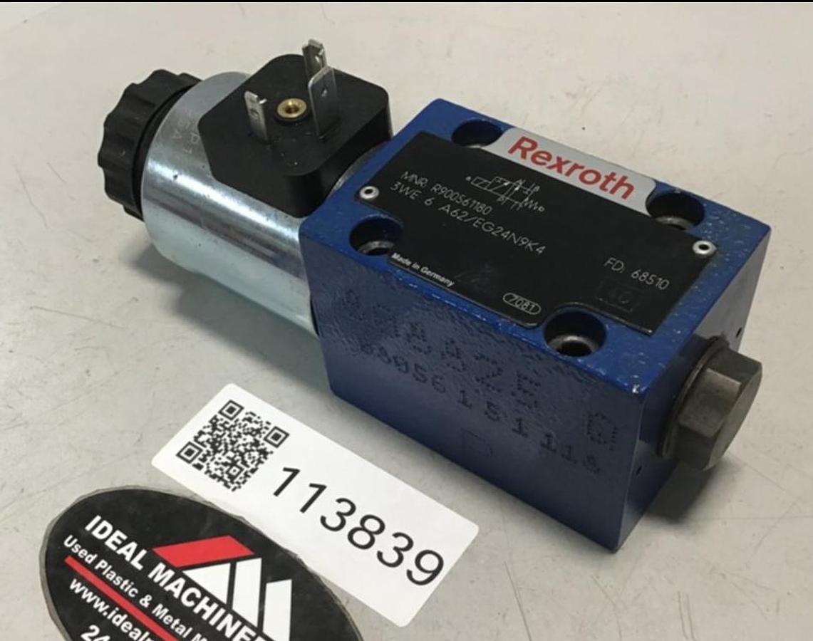 Used REXROTH Valve 3WE6A62/EG24N9K4 USED