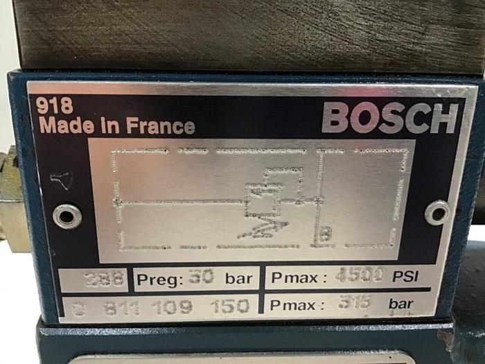 Used BOSCH Proportional Pressure Relief Valve 0 811 402 019 Used