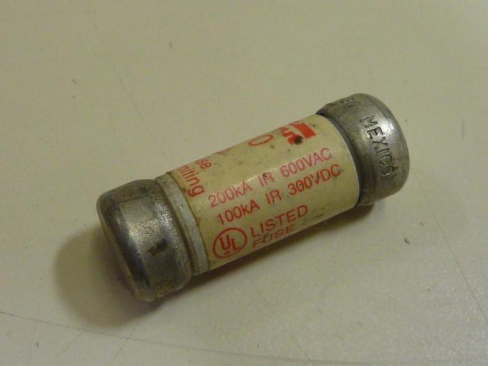 Used FERRAZ SHAWMUT 30 Amp Fuse Gould A6T30 #62365