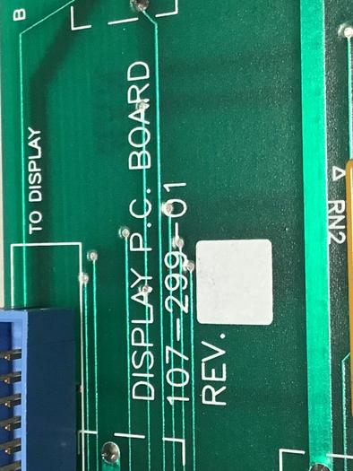 Used CONAIR Display Circuit Board 107-299-01 #126208