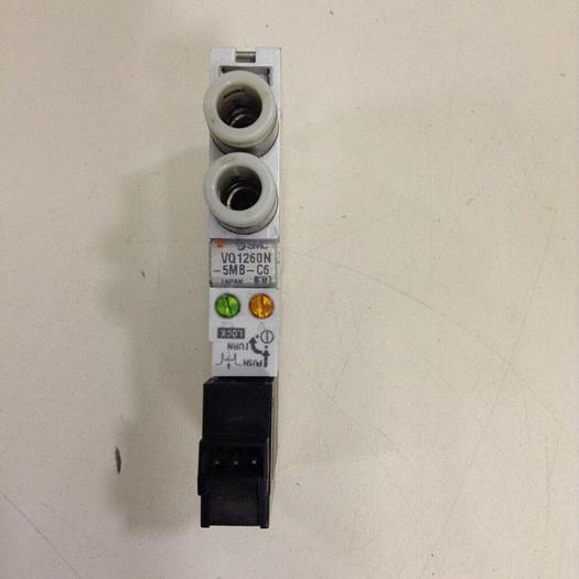 Used SMC Solenoid Valve VQ1260N-5MB-C6 #77937