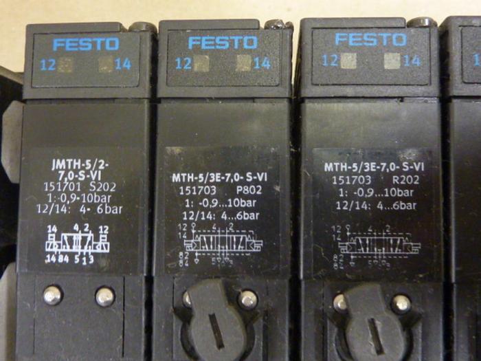 Used FESTO Control Block / Valve Terminal IFB13-03 Used