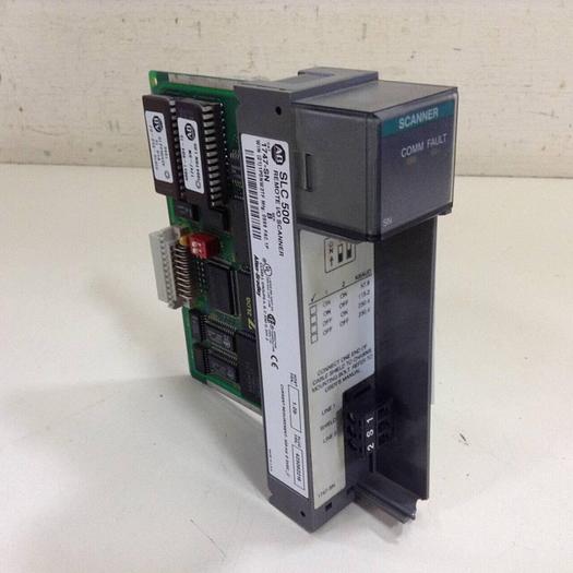 Used ALLEN BRADLEY Remote I/O Scanner 1747-SN SER B #71989