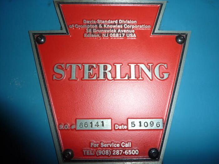 Used STERLING 50 Ton Blow Molding Machine SL33D USED