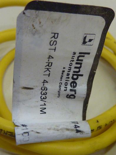 Used LUMBERG Cable RST 4-RKT 4-633/1M #64526