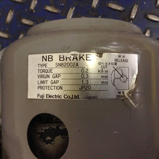 Used FUJI ELECTRIC Gearmotor LBSSG302P15 USED