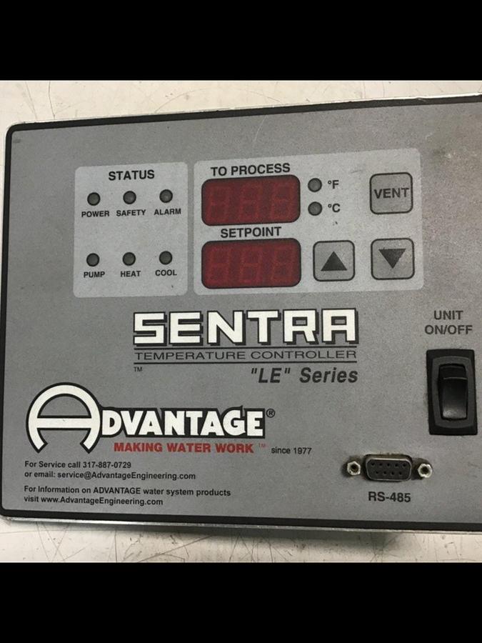 Used ADVANTAGE Sentra Temperature Control 239125 #144080