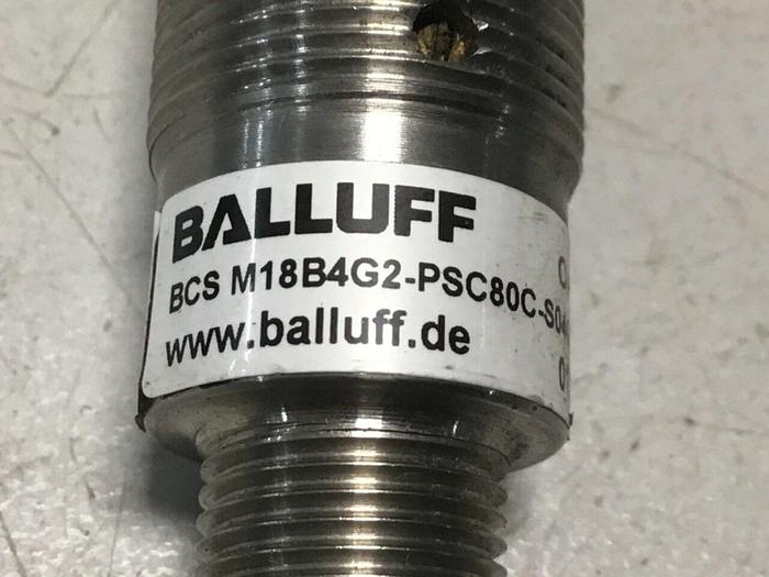 Used BALLUFF Sensor BCSM18B4G2-PSC80C-S04G #112944