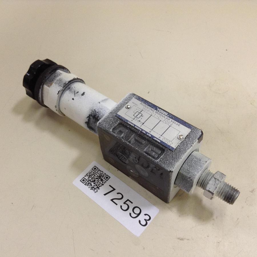 Used YUKEN Reducing Modular Valve MRP-01-C-3004 USED