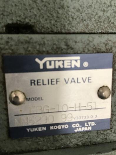 Used YUKEN Relief Valve EDG-01V-H-1-PNT11-5103 Used