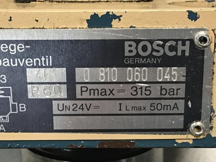 Used BOSCH Valve 0 810 060 045 USED