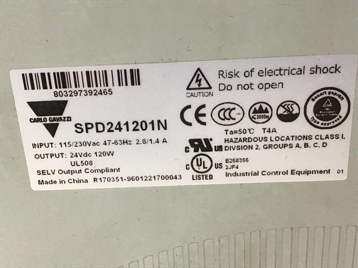 Used CARLO GAVAZZI Power Supply SPD241201N #133705