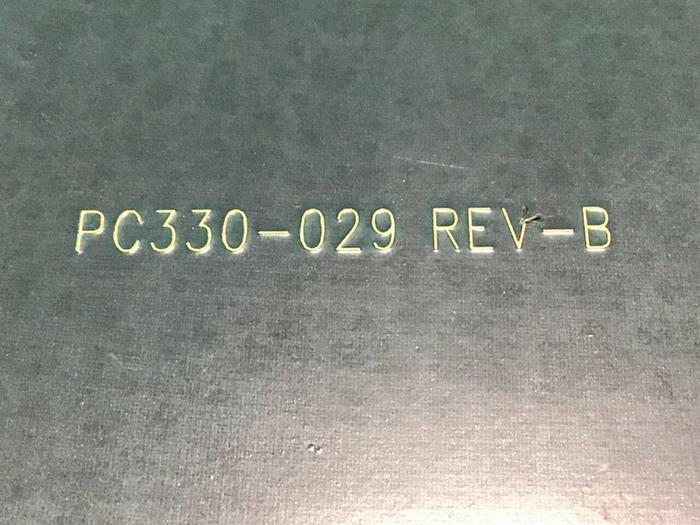 Used VAN DORN Sequencer Circuit Board PC330-029 330-029 Used