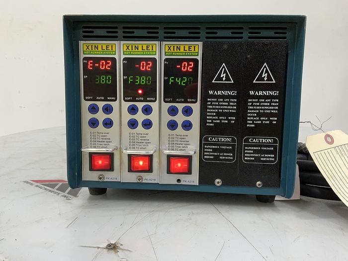 Used METAL FABRICATOR 3 ZONE HOT RUNNER