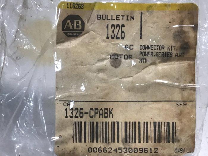 ALLEN BRADLEY AC Connector Kit 1326-CPABK #127845