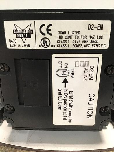 Used KOYO Power Supply/ Rack D2-EM D2-09B-1 USED