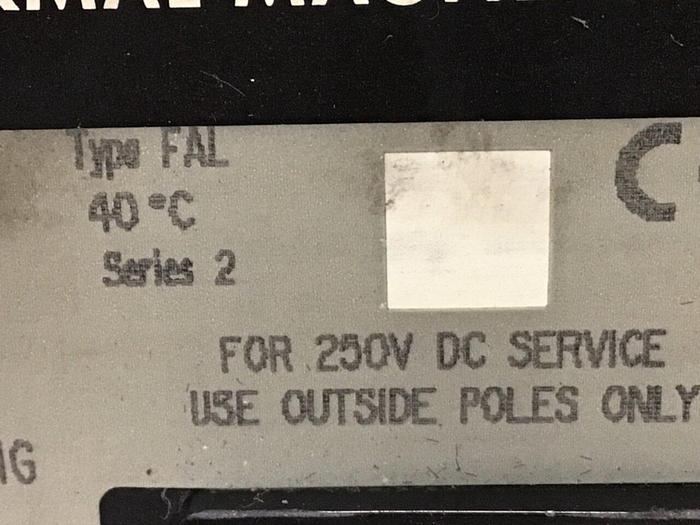 Used SQUARE D 15 Amp Circuit Breaker FAL36015 #129398