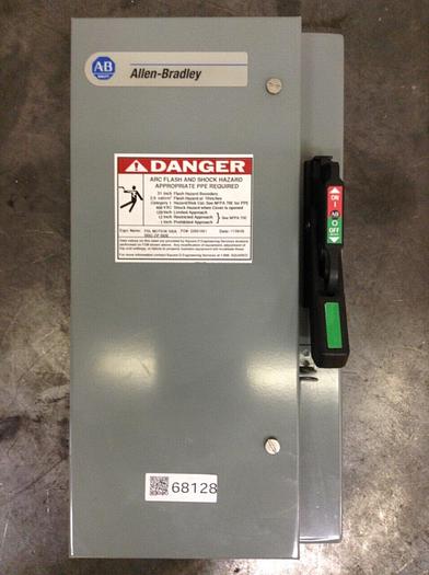 Used ALLEN BRADLEY Safety Switch 1494G-DF3R6-98 SER 1 #68128