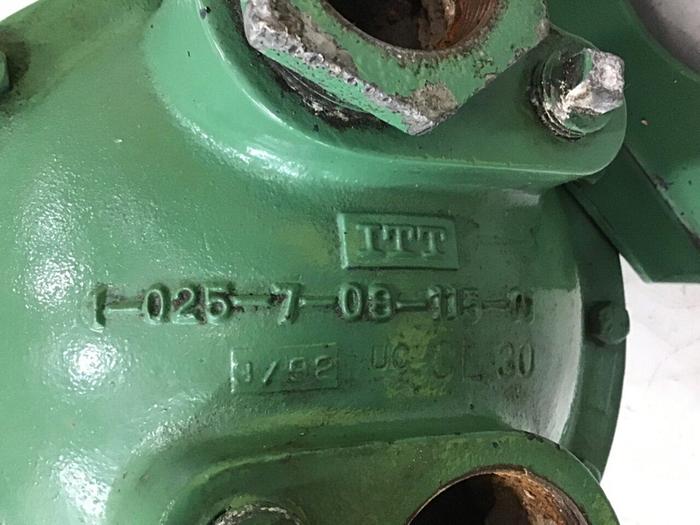 Used ITT Heat Exchanger 1-025-7-08-115-01 Used