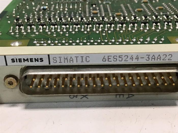 Used SIEMENS Temperature Control Module 6ES5 244-3AA22 Used