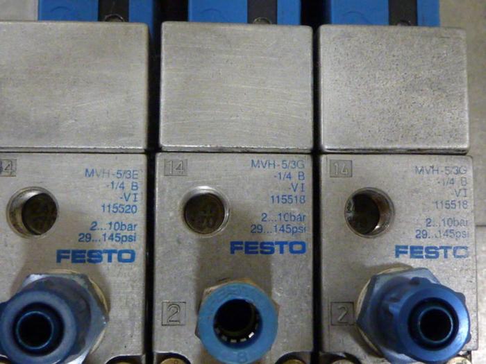 Used FESTO Control Block / Valve Terminal IFB8-02 #52753