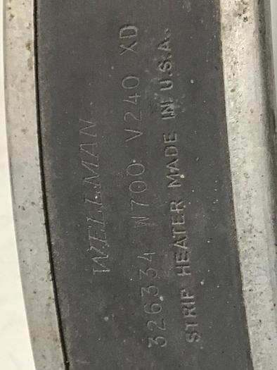 Used WELLMAN 700 Watt Heater Band 326334 700W #125862