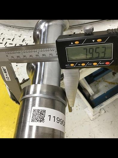 Used VAN DORN 60 Oz (80 mm) Screw w/ Tip 79546 #119908