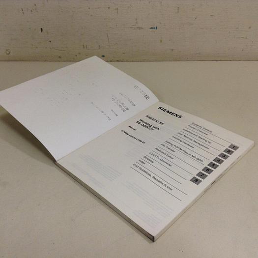 Used SIEMENS Manual C79000-G8576-C760-03 #70901