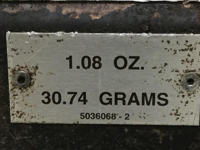 Used CINCINNATI MILACRON 1.08 Oz Injection Unit VS55-1.08 / IU Used