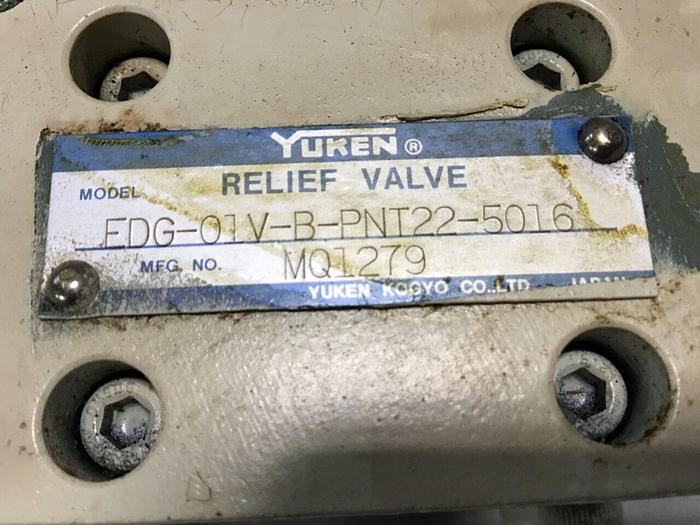 Used YUKEN Valve DSG-01-2B2-D24-N1-50252 #139710
