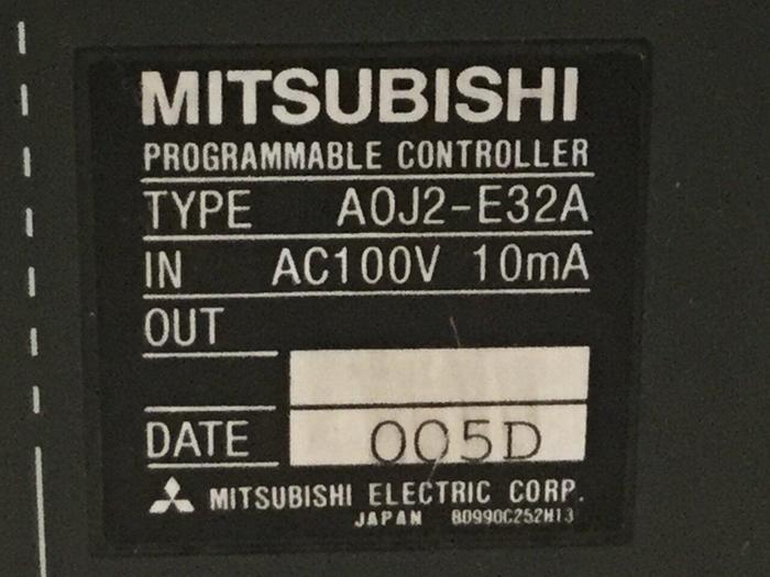 Used MITSUBISHI Programmable Controller A0J2-E32A #109352