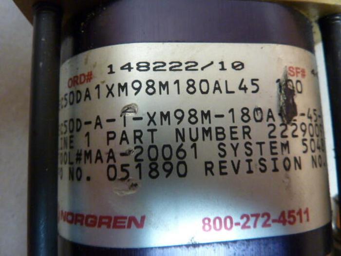 Used NORGREN Air Cylinder EC50DA1XM98M180AL45 #29630