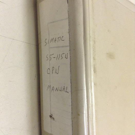 Used SIEMENS Simatic S5 Manual 6ES5 998-0UF22 #70742