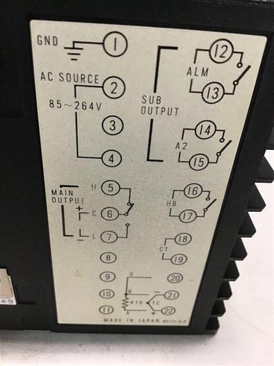 Used BARBER COLMAN Temp Control MBEA-02200-000-8-00 USED