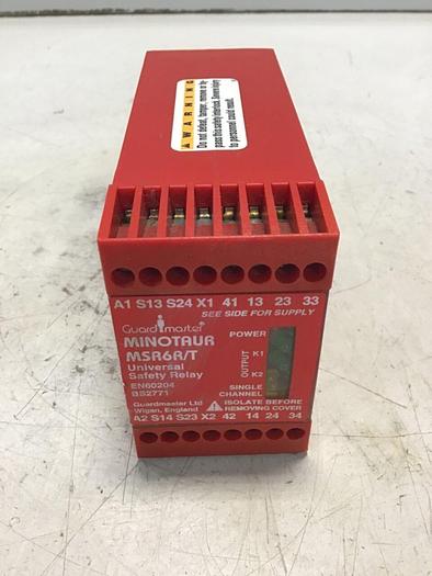 Used GUARDMASTER Safety Relay MSR6R/T USED