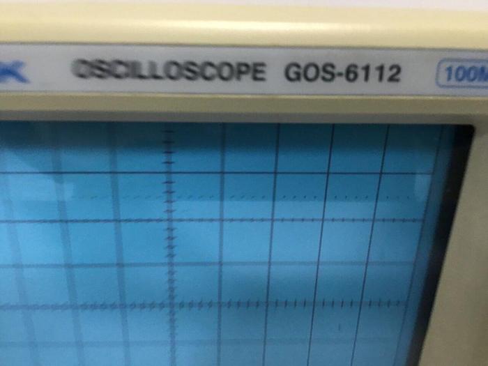 Used GW INSTEK Oscilloscope GOS-6112 #119527