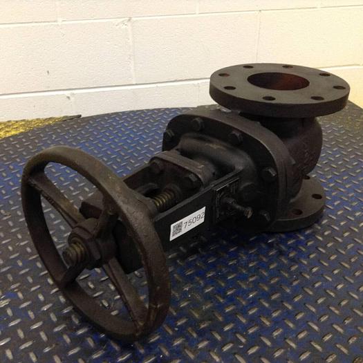 Used CRANE 4" Gate Valve 125S #75092